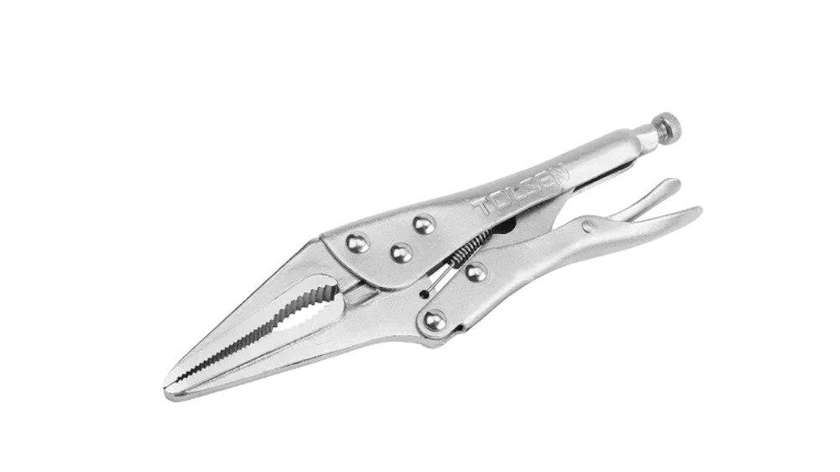 TOLSEN TOL991-10052 Long Nose Pliers with Lock 9"