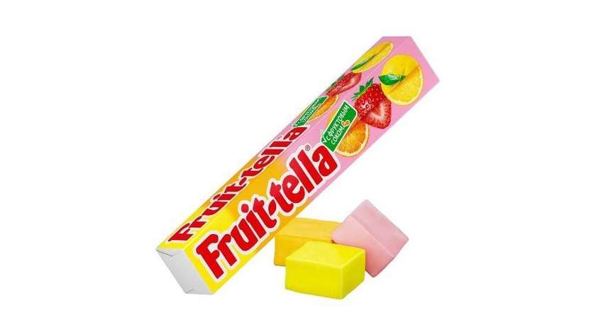 Frutella Assorted Strawberry, Orange and Lemon Flavors 41g