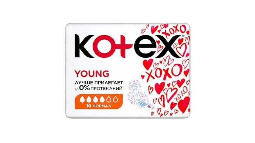 Kotex Young Normal (10 count)