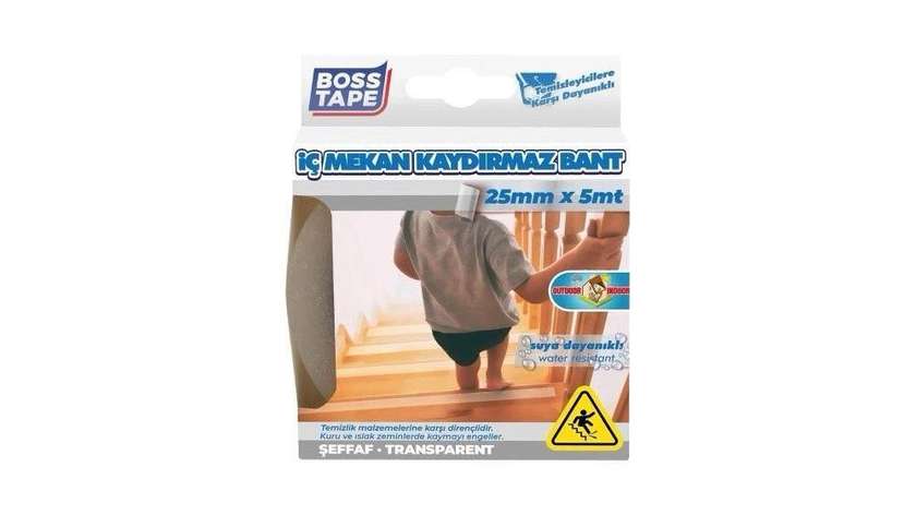 Boss Tape Non-Slip Tape for Indoor Use 25mm x 5m