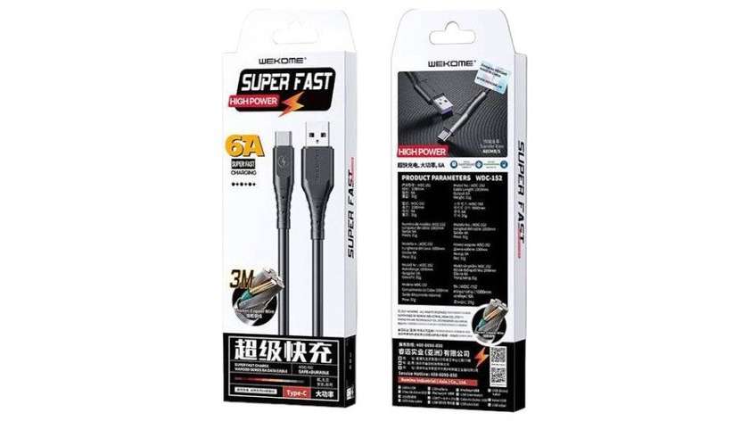 Wekome Super Fast High Power 6A 3m