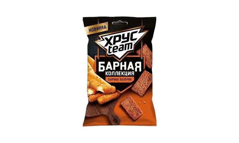 Khrustim Bar Collection Cheese Flavored Biscuit Sticks 70g