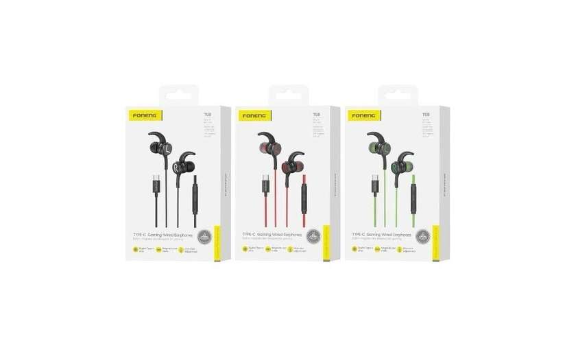 Foneng T68 Type-c Android Wired Headphones (1 piece)
