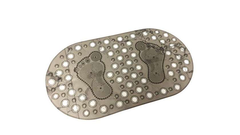Black bath mat (4220)