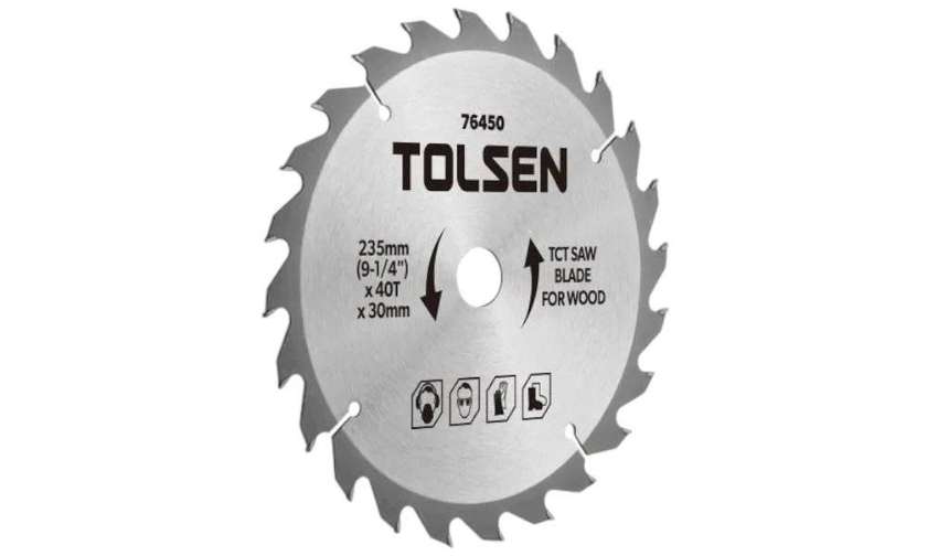 Tolsen tol920-76441 Wood Cutting Metal Disc 210mm