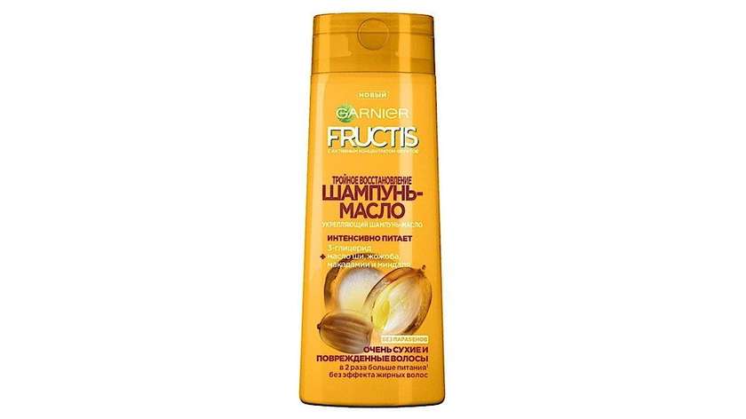 Fructis Triple Recovery Shampoo with 4 Oils 250ml