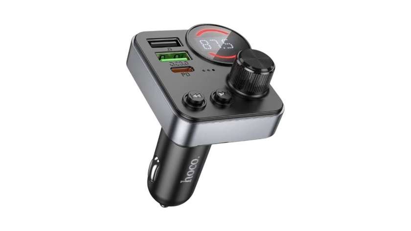 Hoco E86 Alegria 48W dual port PD30W+QC3.0 car BT FM transmitter - Image 2 Hoco E86 Alegria 48W dual port PD30W+QC3.0 car BT FM transmitter - Image 3 Hoco E86 Alegria 48W dual port PD30W+QC3.0 car BT FM transmitter - Image 4 Hoco E86 Alegria 48W dual port PD30W+QC3.0 car BT FM transmitter