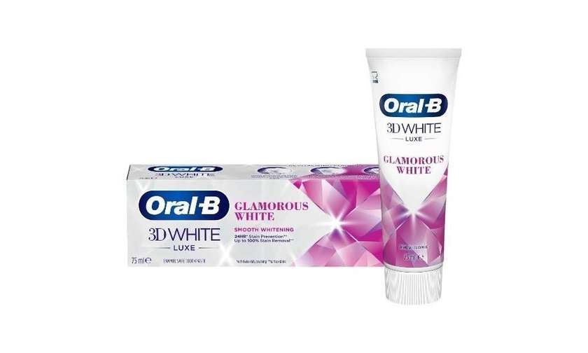 Oral B Toothpaste Luxe White Glamorous White 75ml