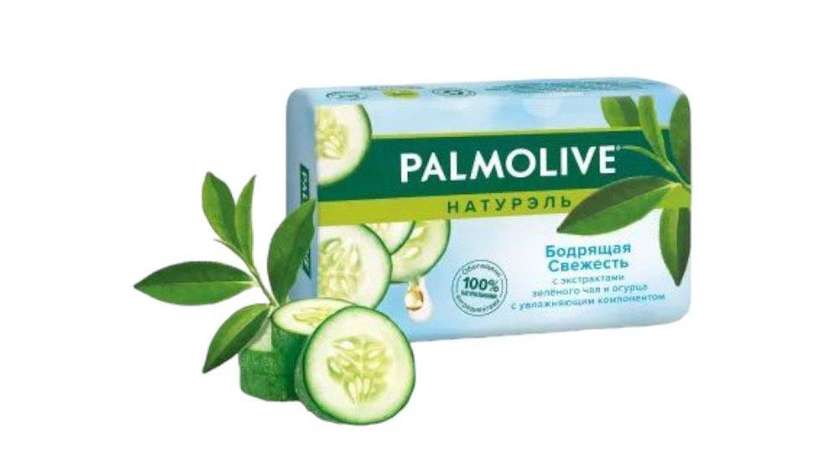 Palmolive Naturals Bar Soap with Green Tea and Cucumber Extracts 90g