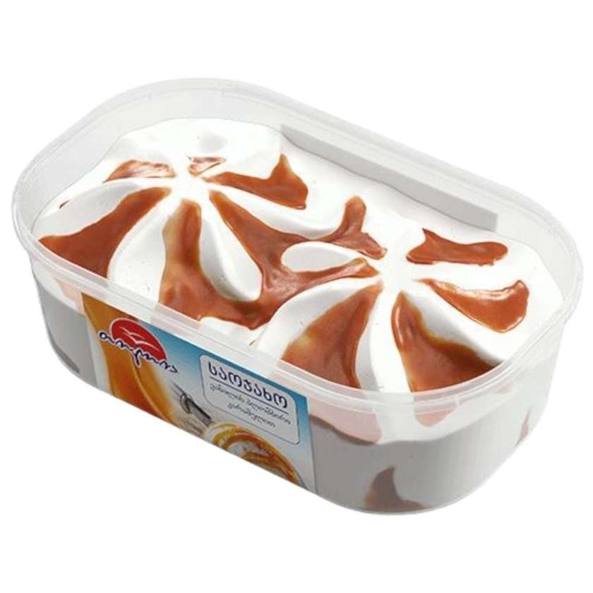 Ice Cream Gull with Caramel Sauce 1000ml