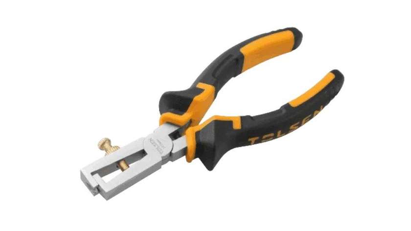 TOLSEN TOL134-10013 Flat Nose Wire Stripper 160mm, 6"