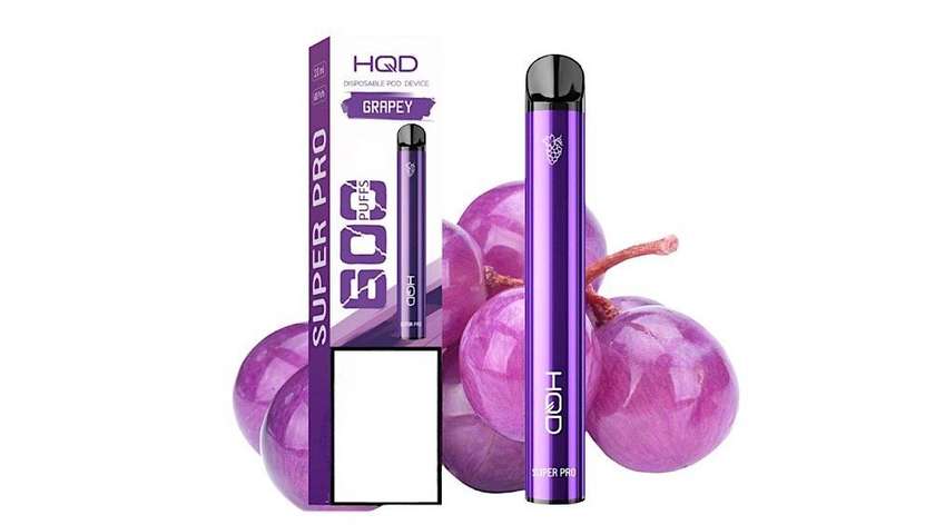 HQD Super Pro Grapey 600 Puffs