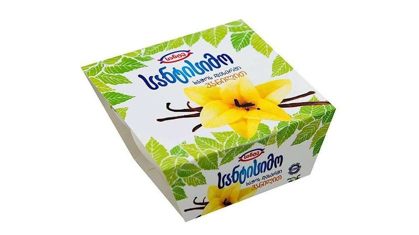 Santissimo Vanilla Flavored Cottage Cheese Dessert 150g