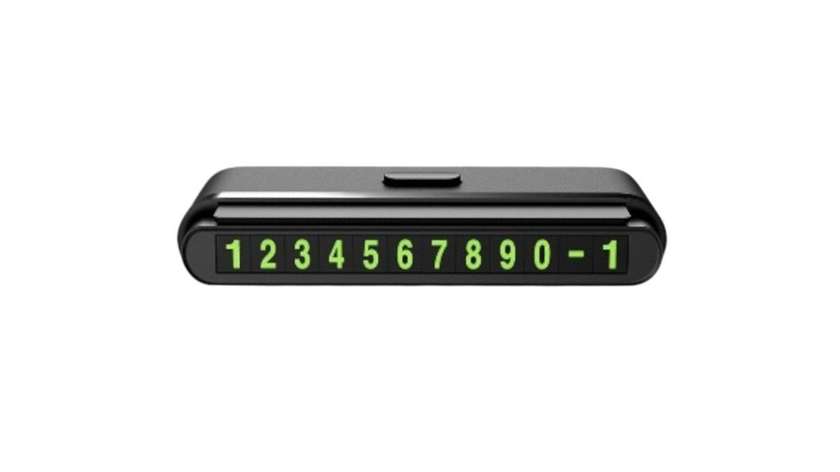 HOCO CAR HOLDER CPH19 ONE-CLICK HIDDEN SIGNAGE BLACK