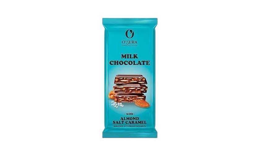 O'zera Milk Chocolate Almond Salt Caramel
