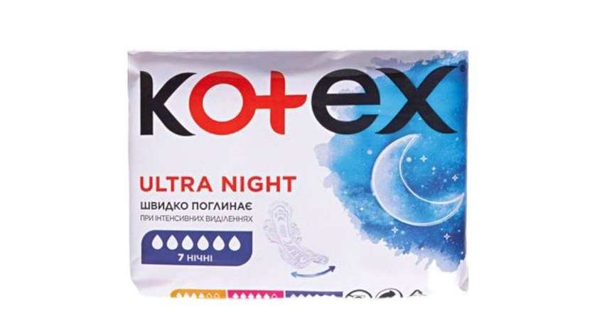 Kotex Ultra Night 7-Drop Pads