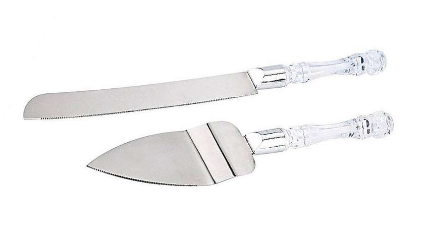 Cake Knife and Pancake Turner - Stainless Steel