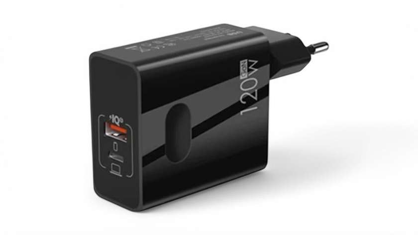 GAN Charger 120W Black