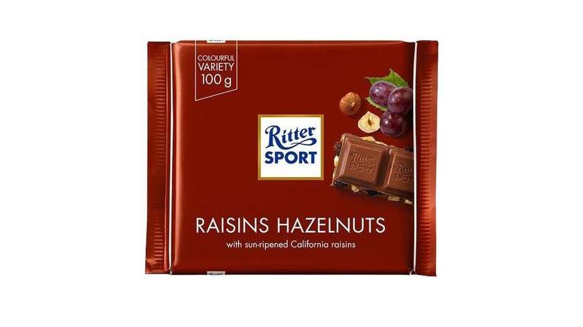 Ritter Sport Raisins Hazelnuts 100g