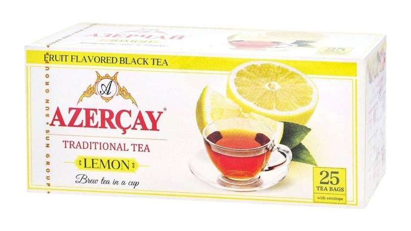 Azerçay Black Tea with Lemon 25 bags