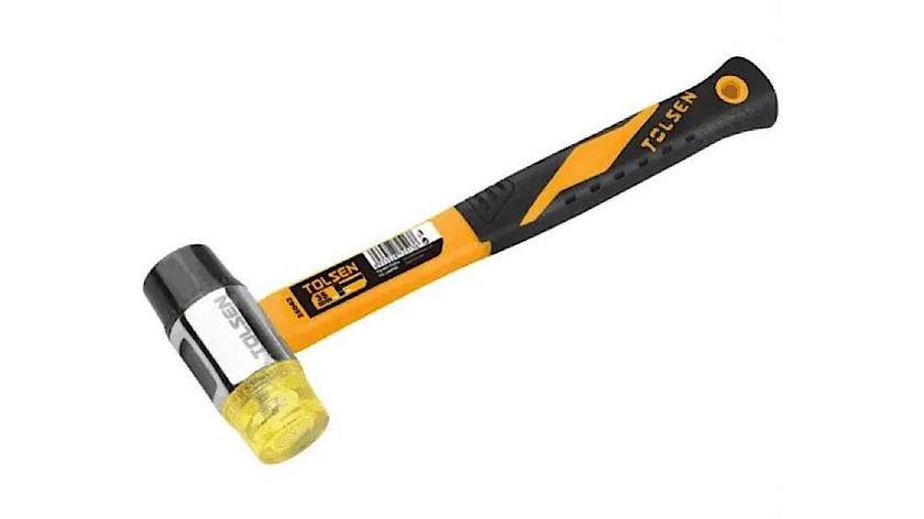 TOLSEN TOL193-25042 Double Faced Rubber Mallet with Rubber Handle 35M