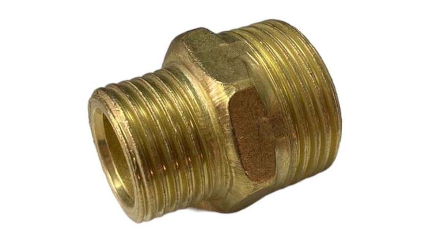 Iron Nipple 1/2 M - 3/4 F