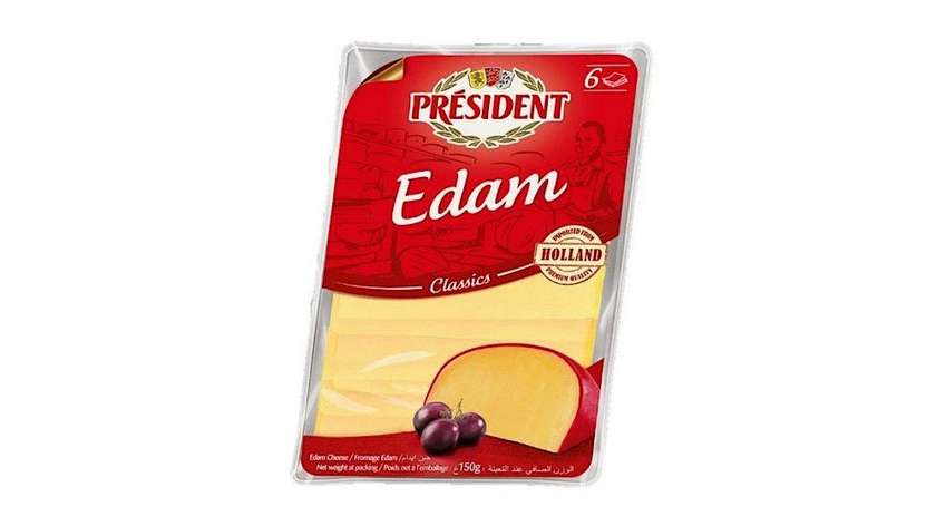 President Edam Sliced 150g