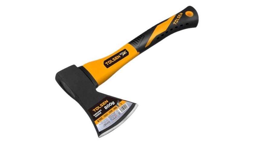 Tolsen tol2195-25054 Axe with Metal Rubber Handle 800g