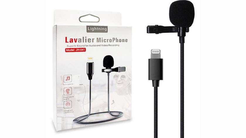 Lavalier Microphone iPhone lightning