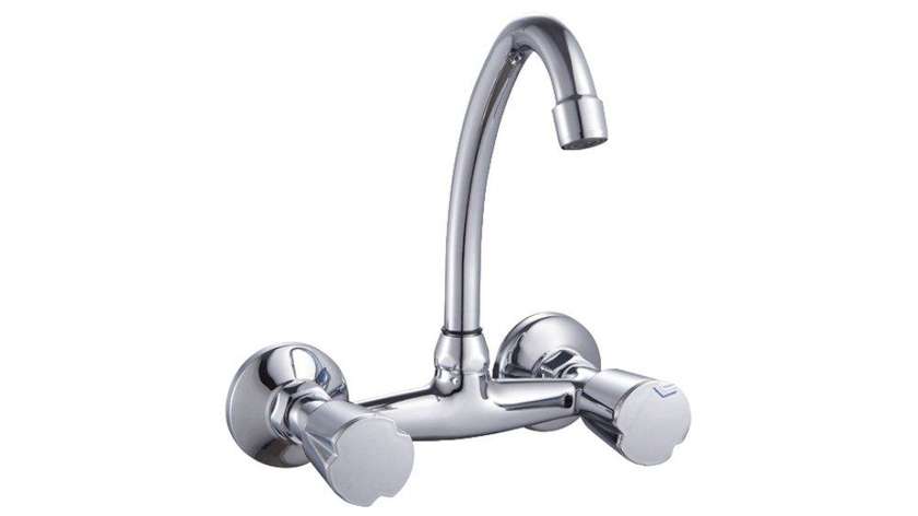 KETTLER-15985 KT-0410B-5 Yulia Wall-Mounted Kitchen Mixer