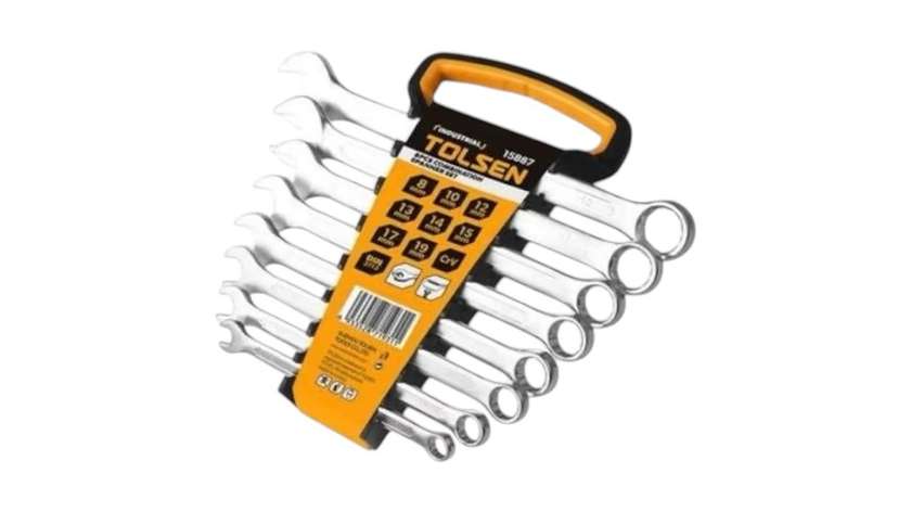 Tolsen tol2378-15887 Combination Wrench Set 8 pcs