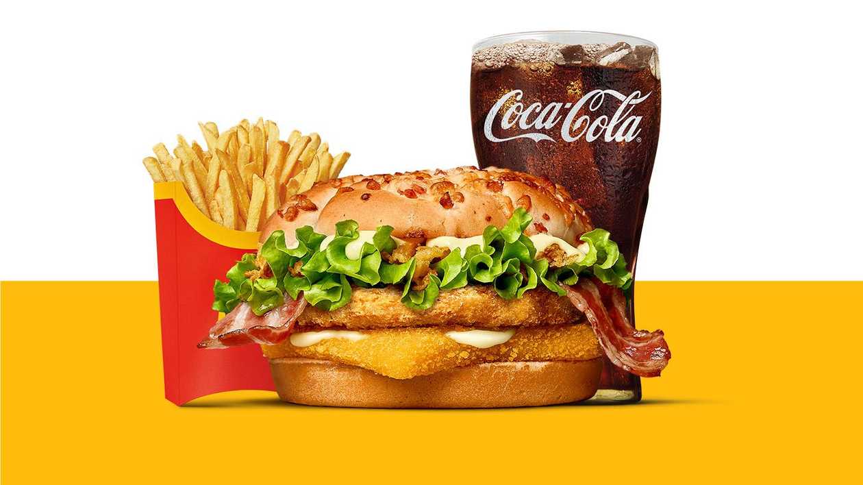 Cheese King Chicken veľké McMenu