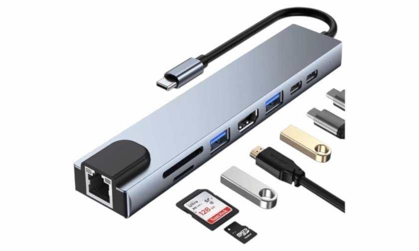 Type-C Adapter 8 in 1