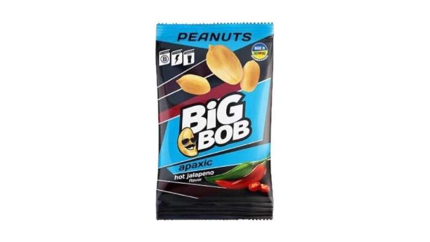 Big Bob Peanuts with Hot Jalapeno Flavor 120g