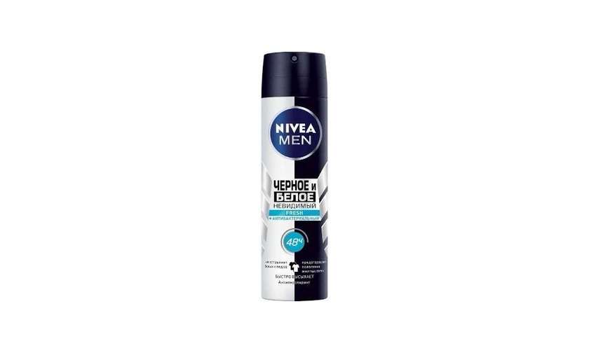 Nivea Men Black & White Fresh Deodorant 72h 150ml