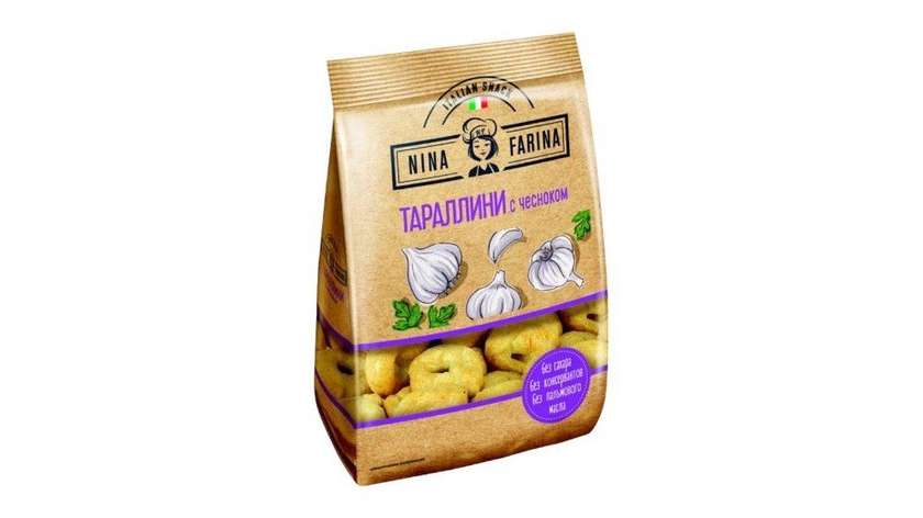 Taralini Blini with Garlic 180g