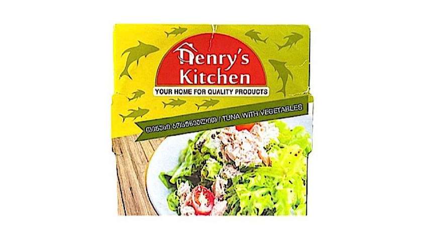Henry’s Kitchen Tuna with Vegetables 160gr