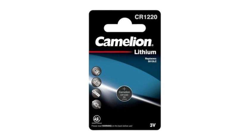Camelion Lithium Button Battery CR1220