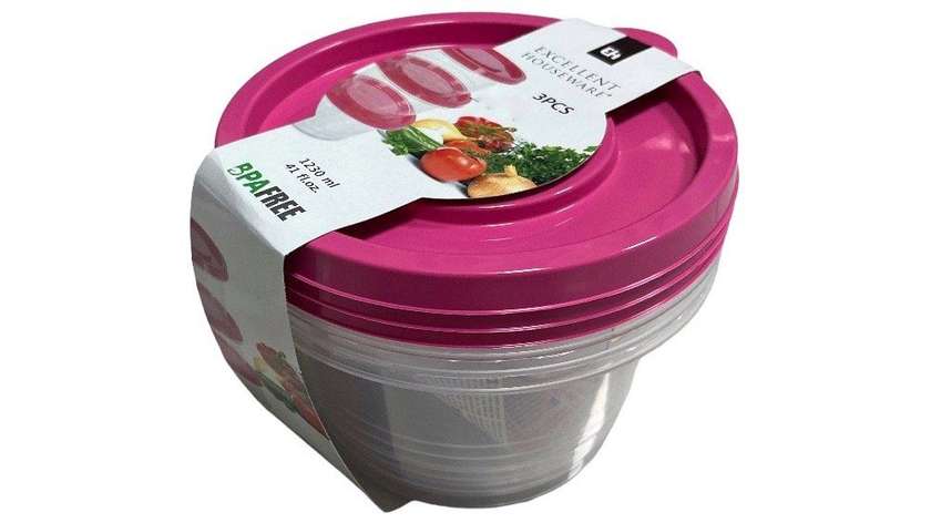 Container Set 1230ml 3 Pieces
