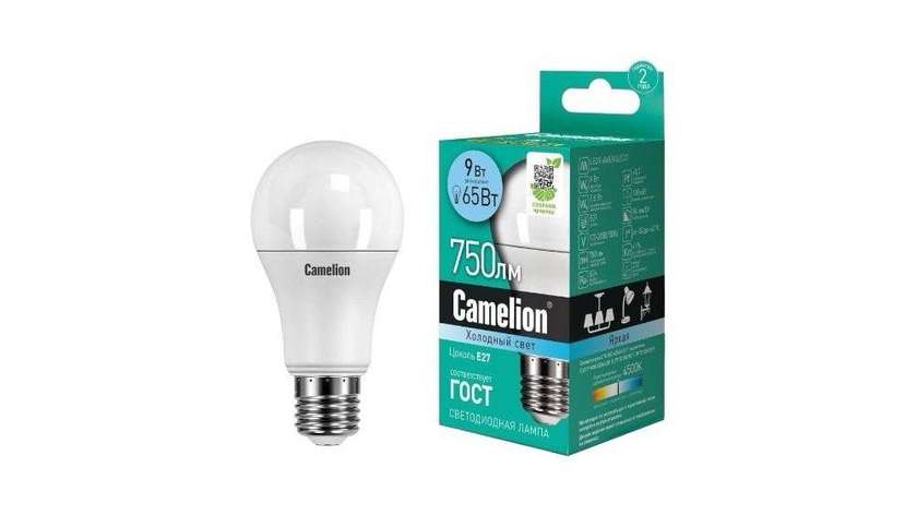 Camelion Economical LED Bulb 9W E27 led9-A60/845/E27 4500K