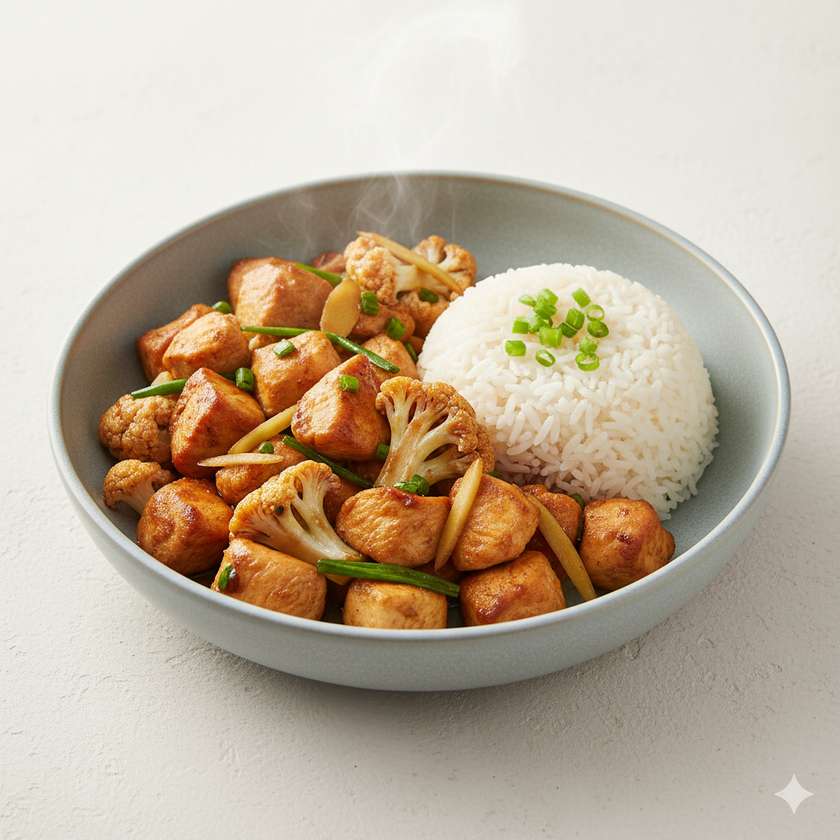 Stir-fried Chicken with Vegetables