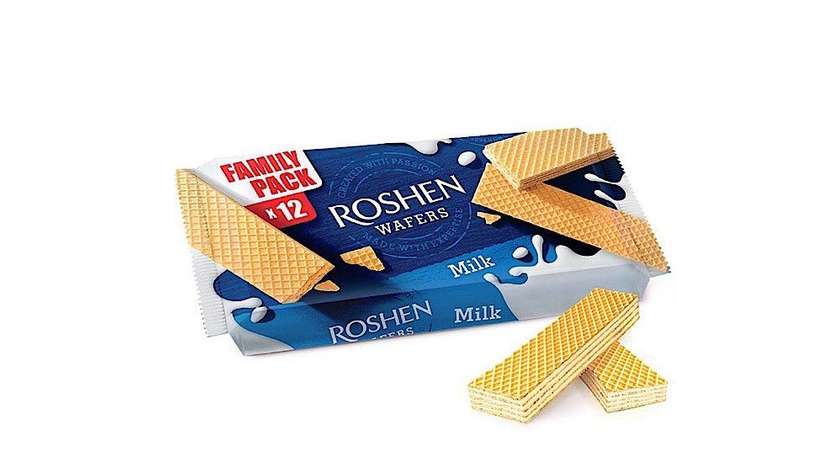 Roshen Milk Wafers 216g