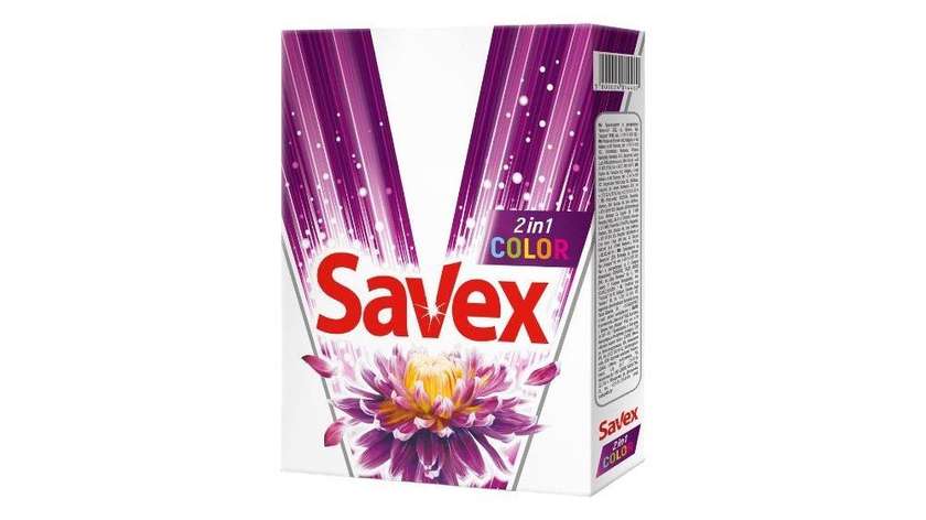 Savex Washing Powder for Colored Fabrics 400g