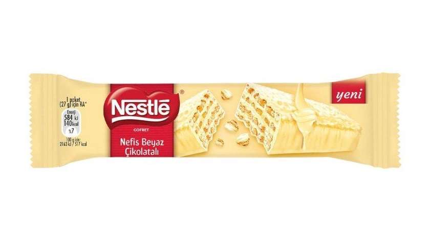Nestle Crunch White Chocolate Wafer 18g