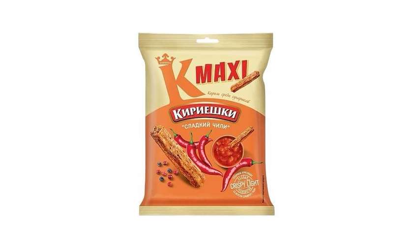 Kirieshki Croutons Maxi 60g Sweet Chili