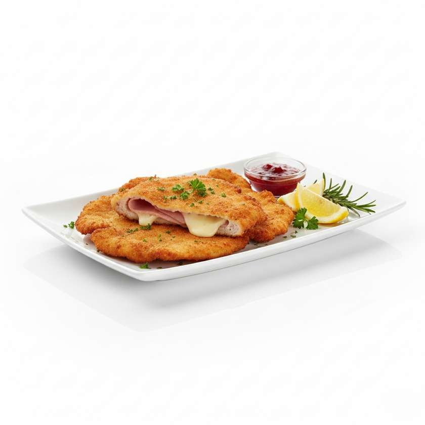 Свиной шницель Кордон Блю