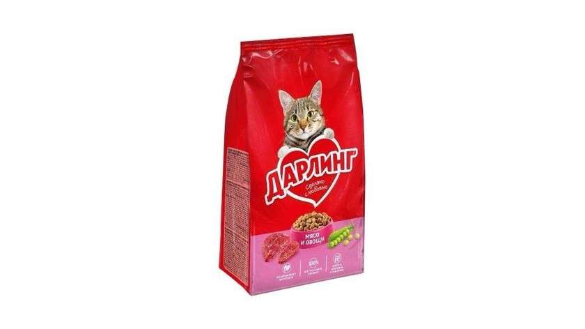 Darling Cat Food with Beef and Vegetables 1.75kg