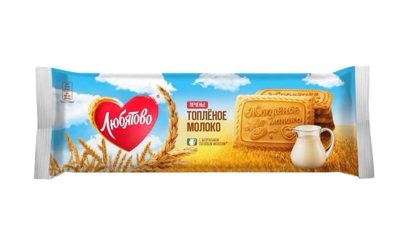 Lyubyatovo Milk Biscuits 267g