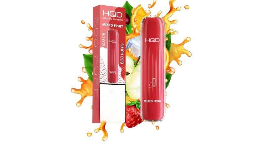 HQD Wave Mixed Fruit 600 Puffs