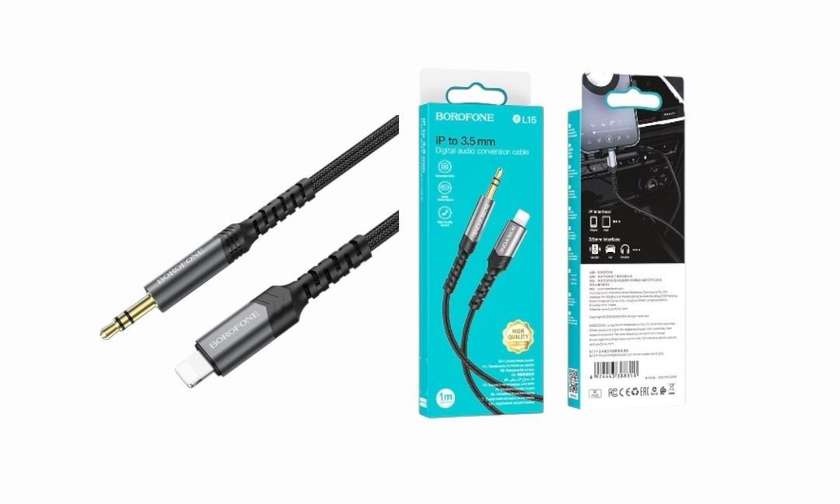 Cable AUX audio BL15 for Lightning